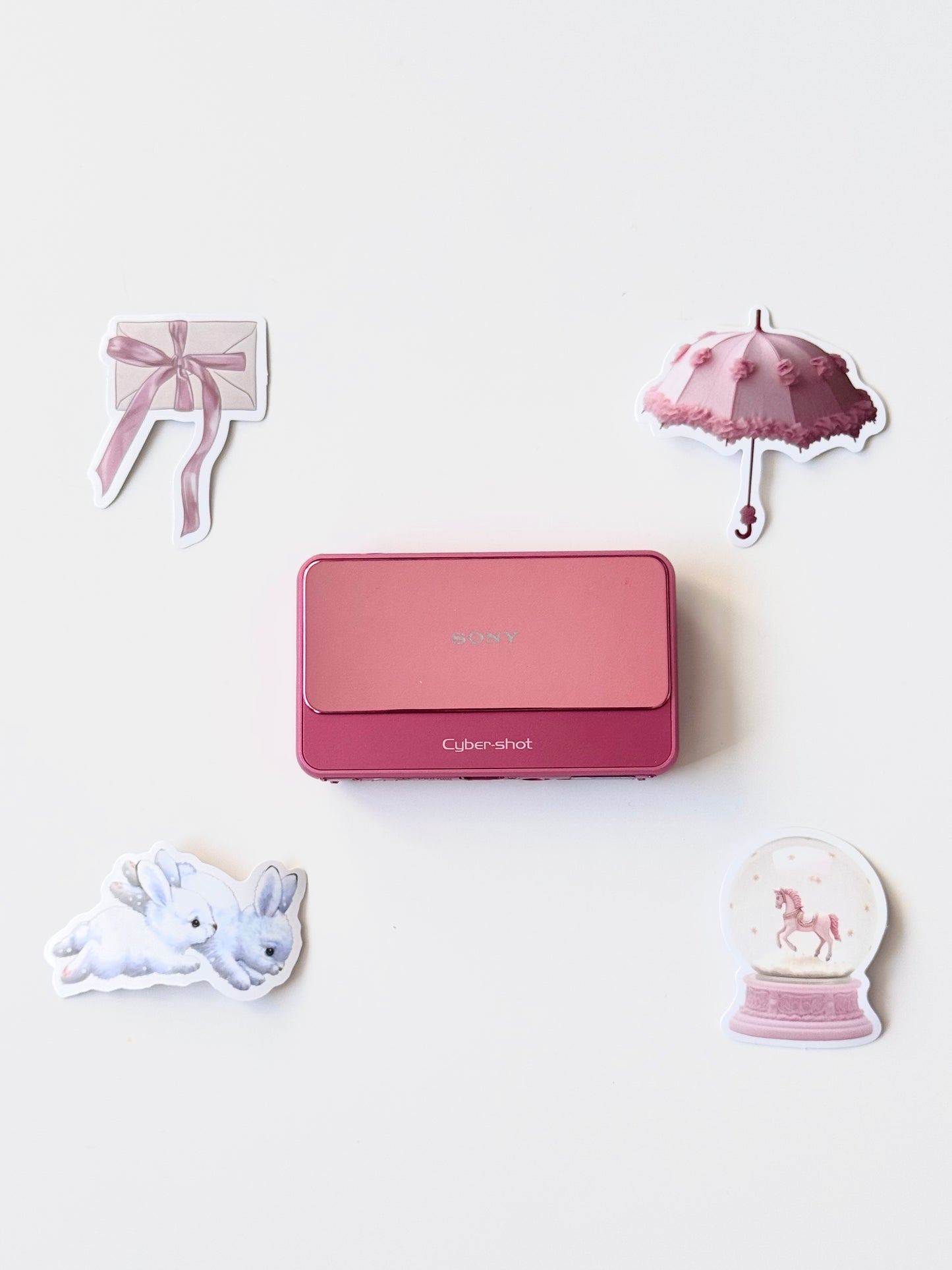 Sony Cyber-shot DSC-T110 16.1MP Digital Camera Pink