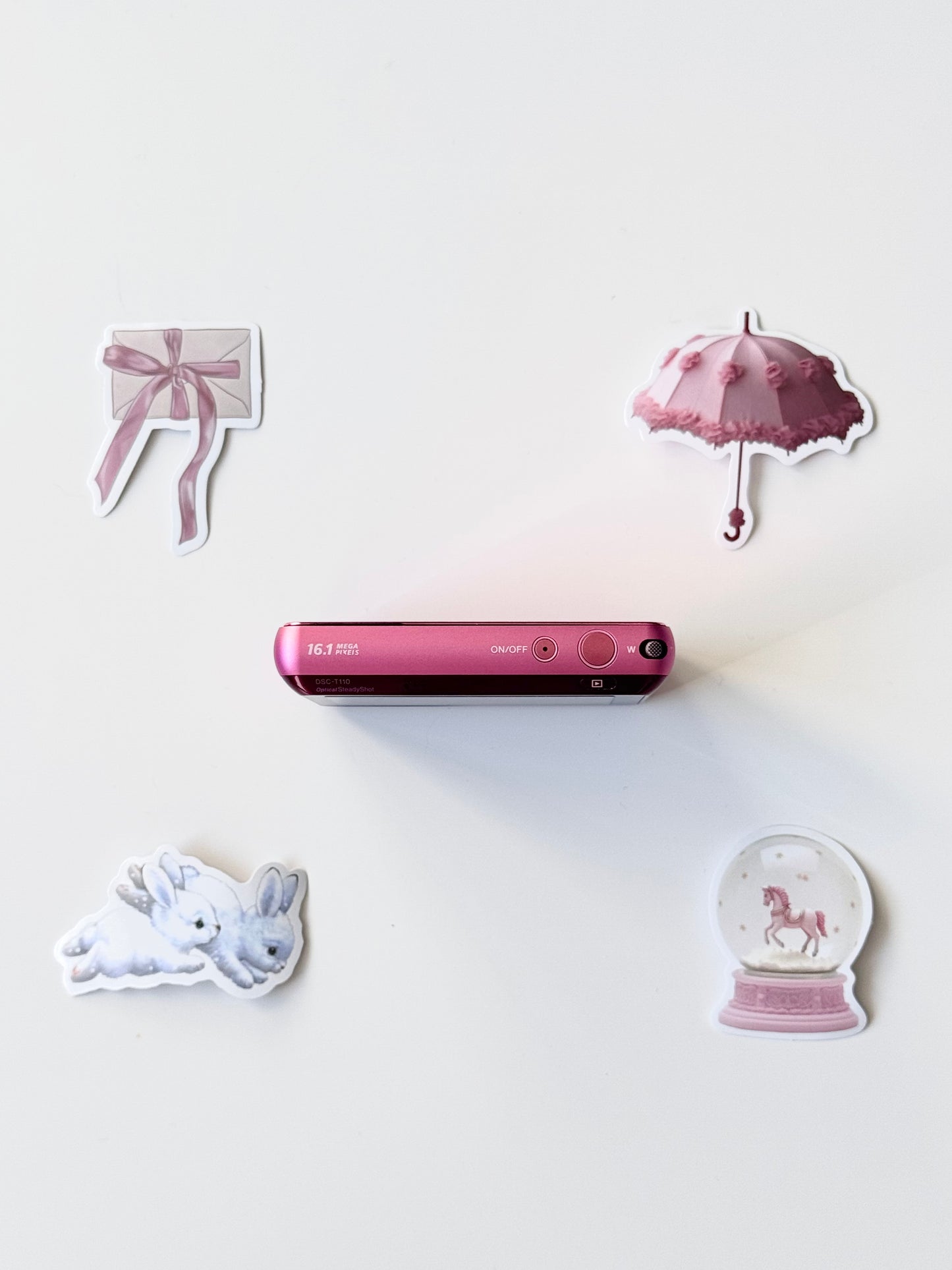 Sony Cyber-shot DSC-T110 16.1MP Digital Camera Pink