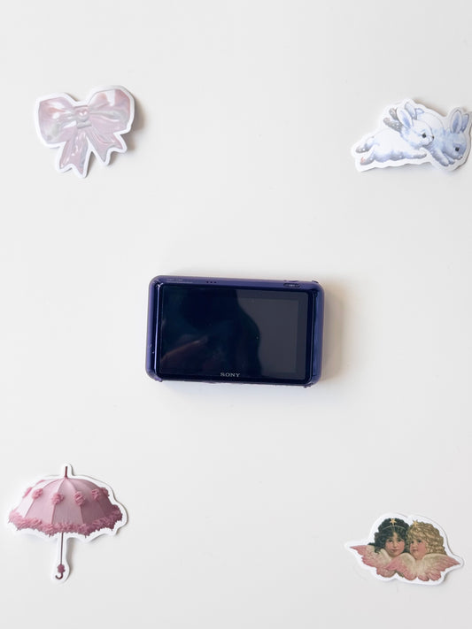 Sony Cyber-shot DSC-T99 14.1MP Digital Camera Purple