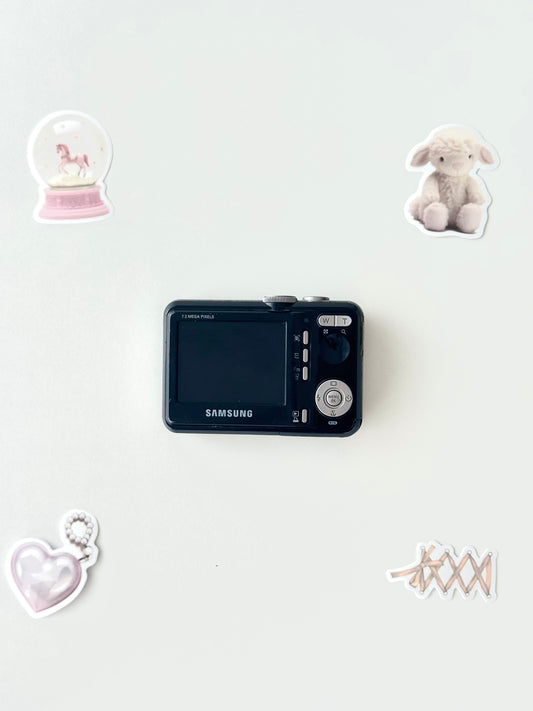 Samsung D760 7.2MP Digital Camera Black