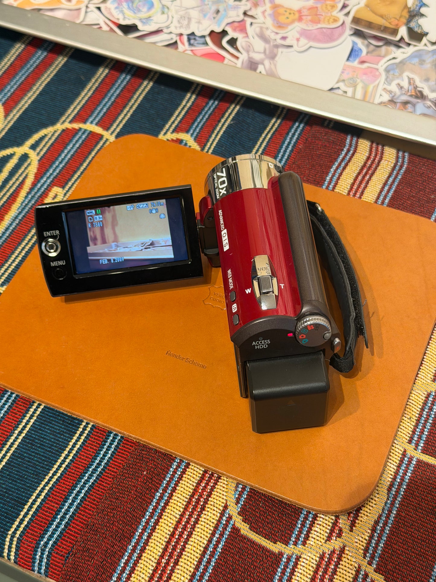 Panasonic SDR-H80 Red