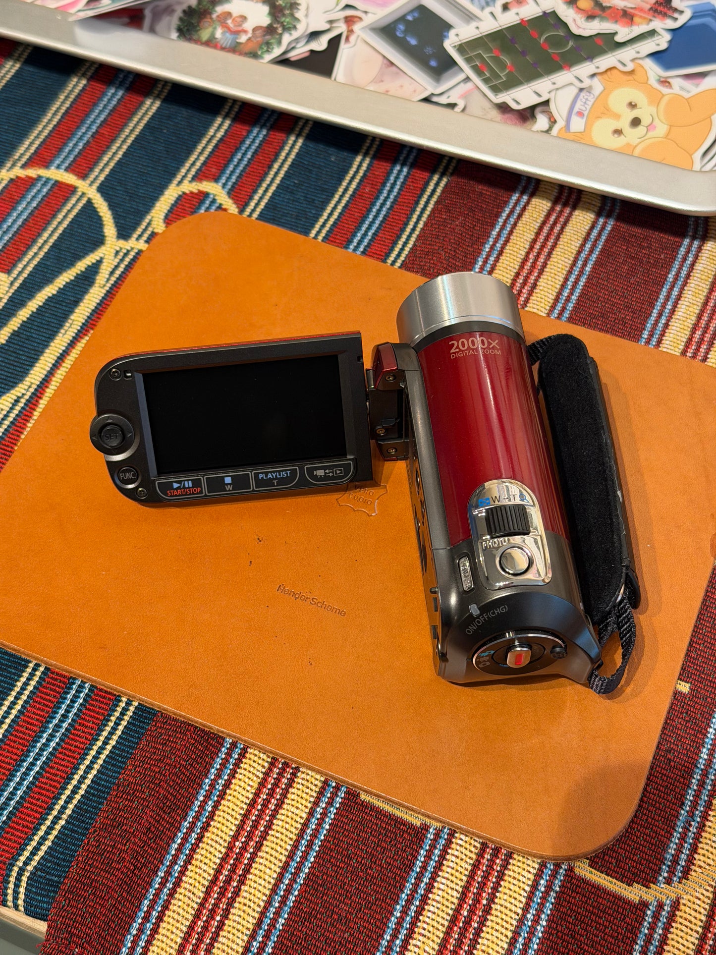 Canon FS200 Camcorder Red