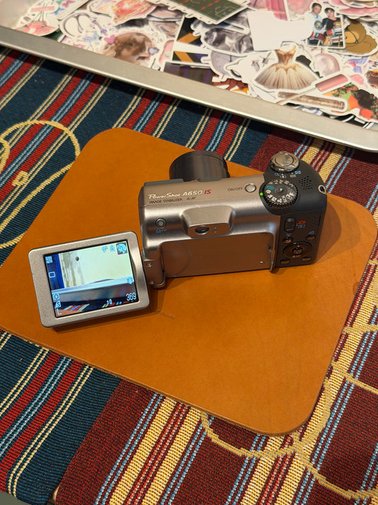 Canon PowerShot A650 IS 12.1MP Silver