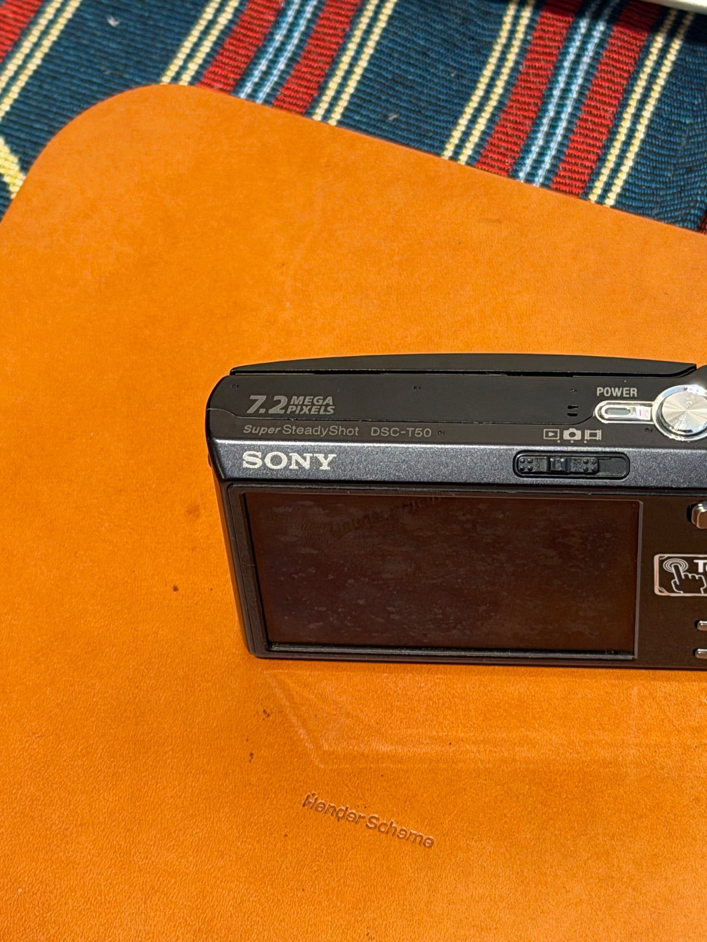 Sony Cyber-shot DSC-T50 7.2MP Black