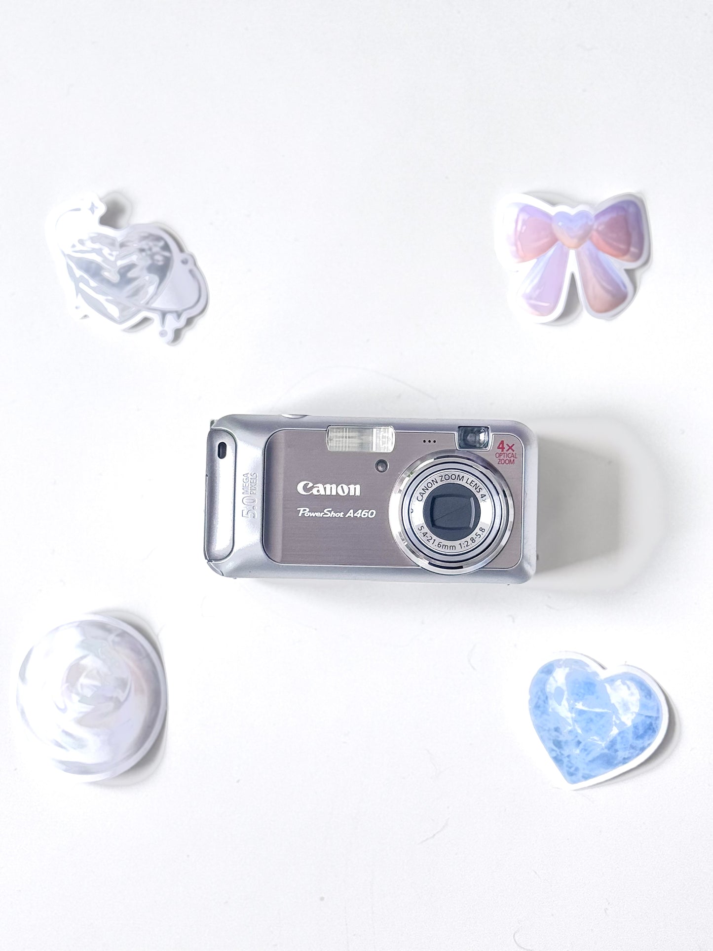 Canon PowerShot A460 5.0MP Digital Camera Silver