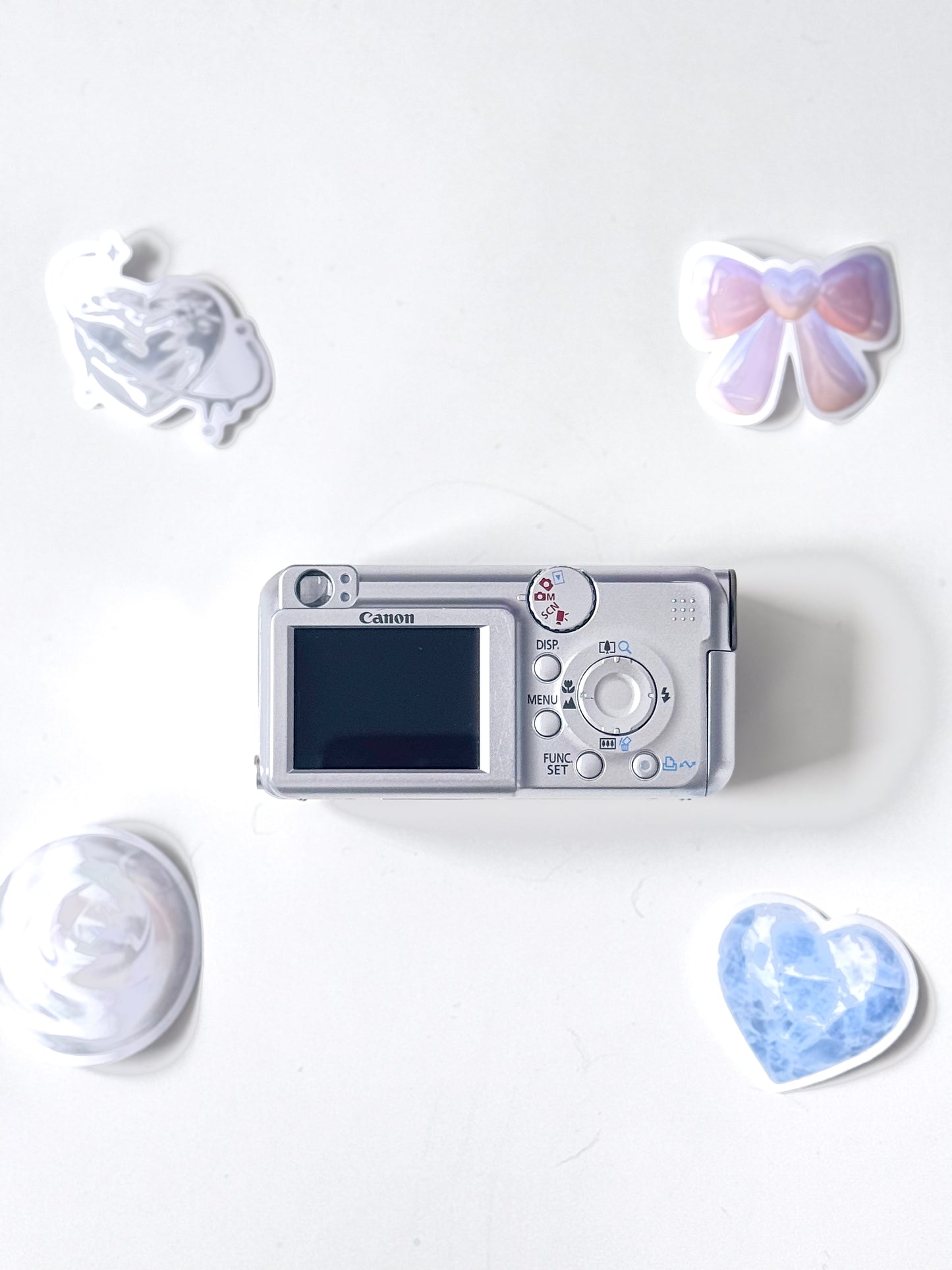 Canon PowerShot A460 5.0MP Digital Camera Silver