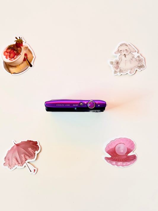 Nikon Coolpix S3300 16MP Digital Camera Purple