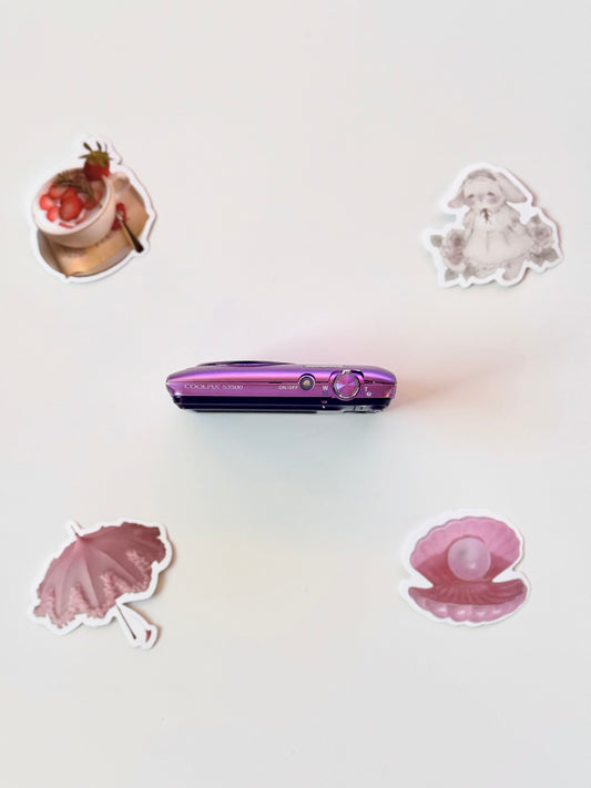 Nikon Coolpix S3500 20.1MP Digital Camera Purple