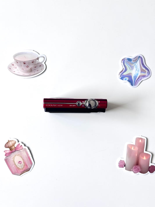 Nikon Coolpix S230 10MP Digital Camera Red