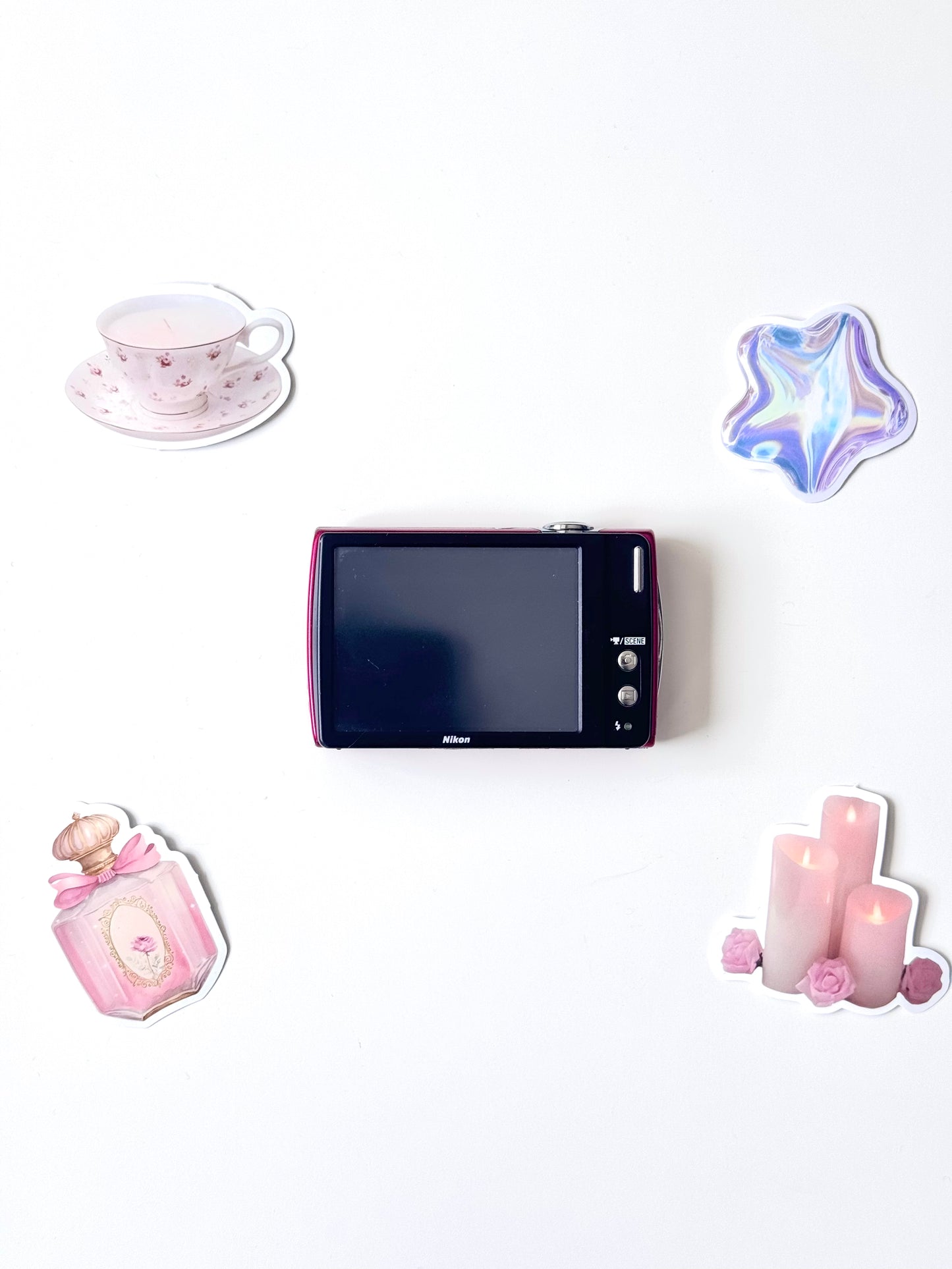 Nikon Coolpix S230 10MP Digital Camera Red