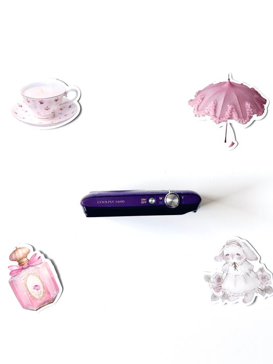 Nikon Coolpix S4150 14MP Digital Camera Purple