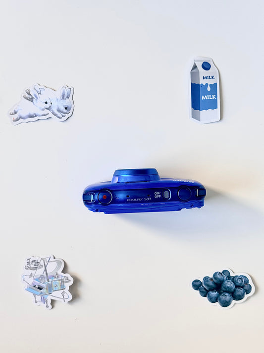Nikon Coolpix S33 13.2MP Digital Camera Blue
