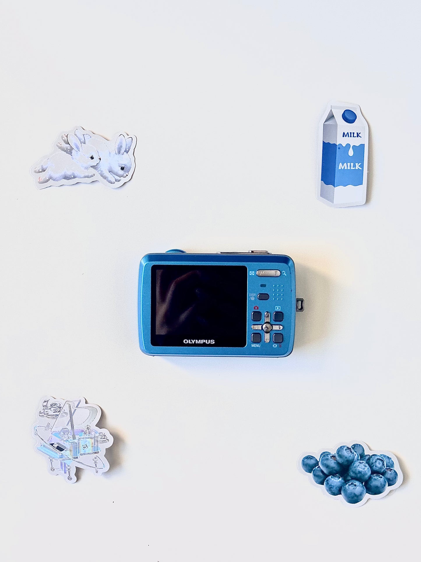 Olympus Stylus 550WP 10MP Digital Camera Blue