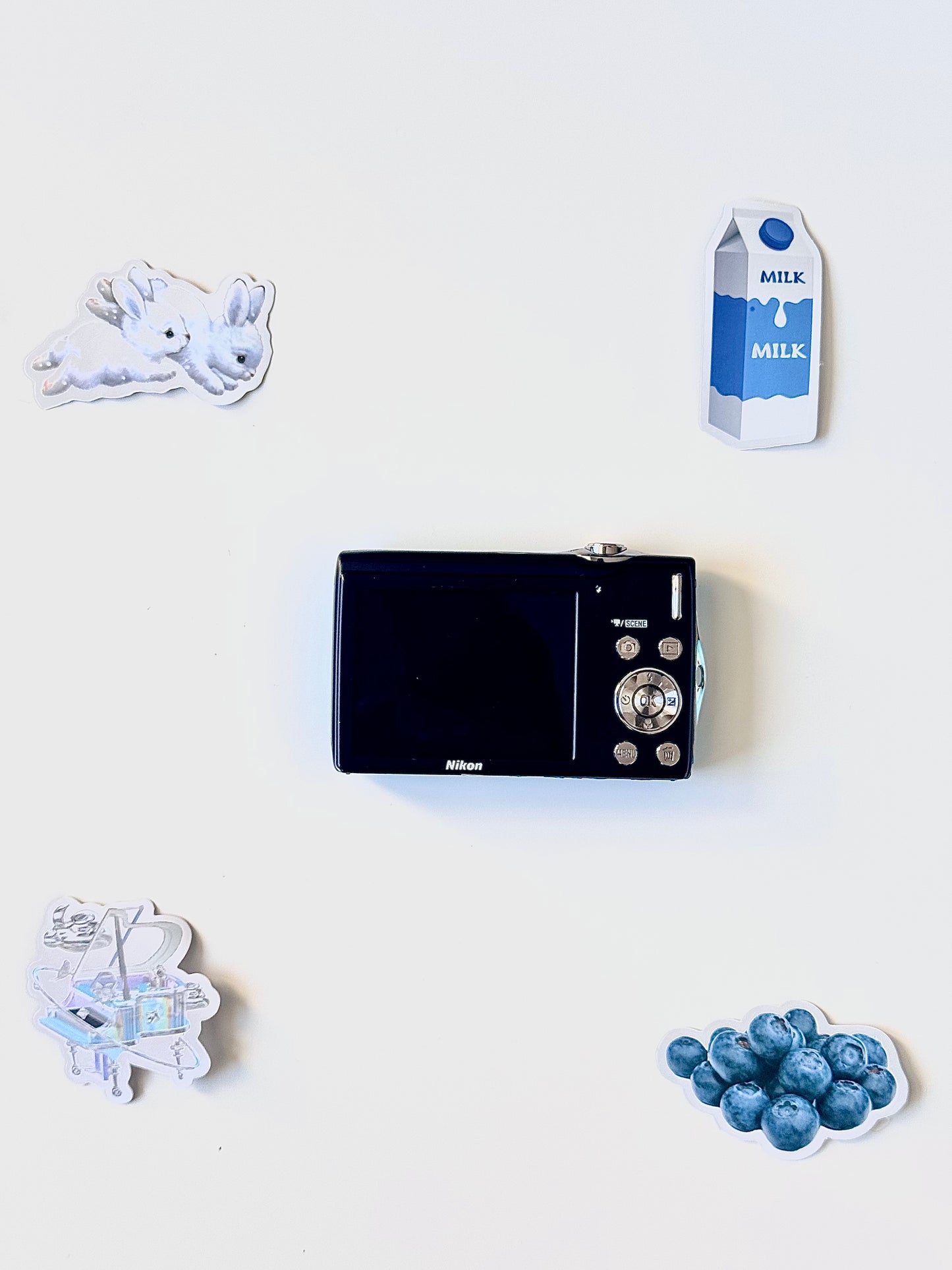 Nikon Coolpix S3000 12MP Digital Camera Blue