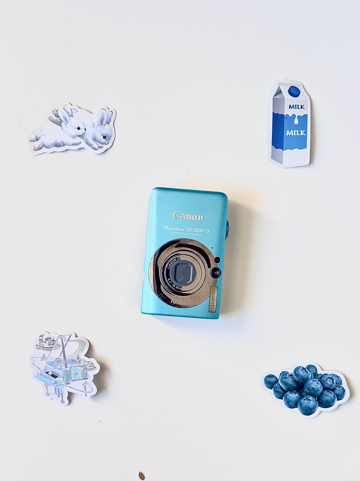 Canon PowerShot SD1200 IS 10MP Digital Camera Blue