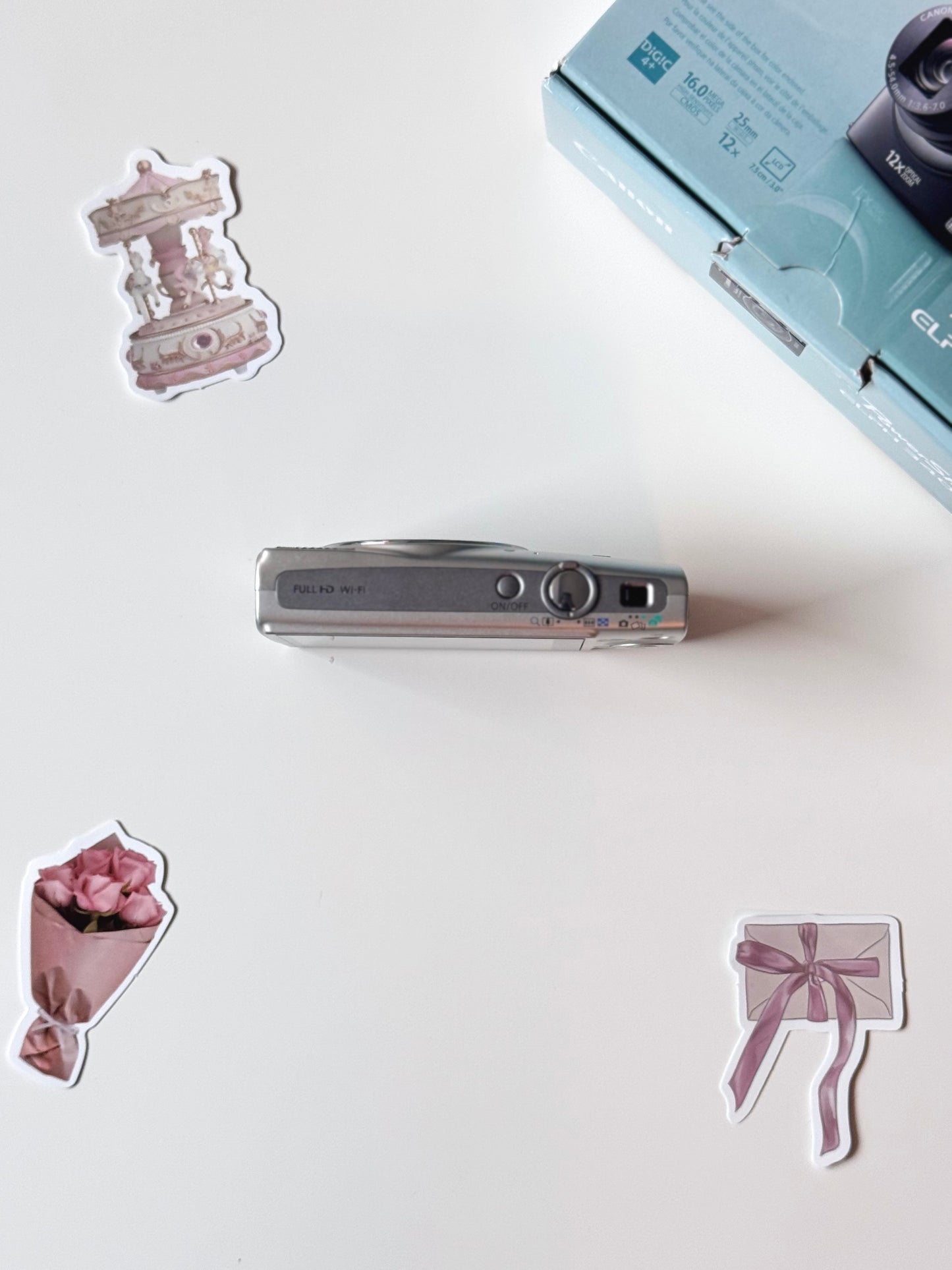 Canon PowerShot ELPH340 HS 16MP Digital Camera Silver