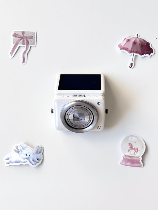 Canon powershot N 12.1MP Digital Camera White