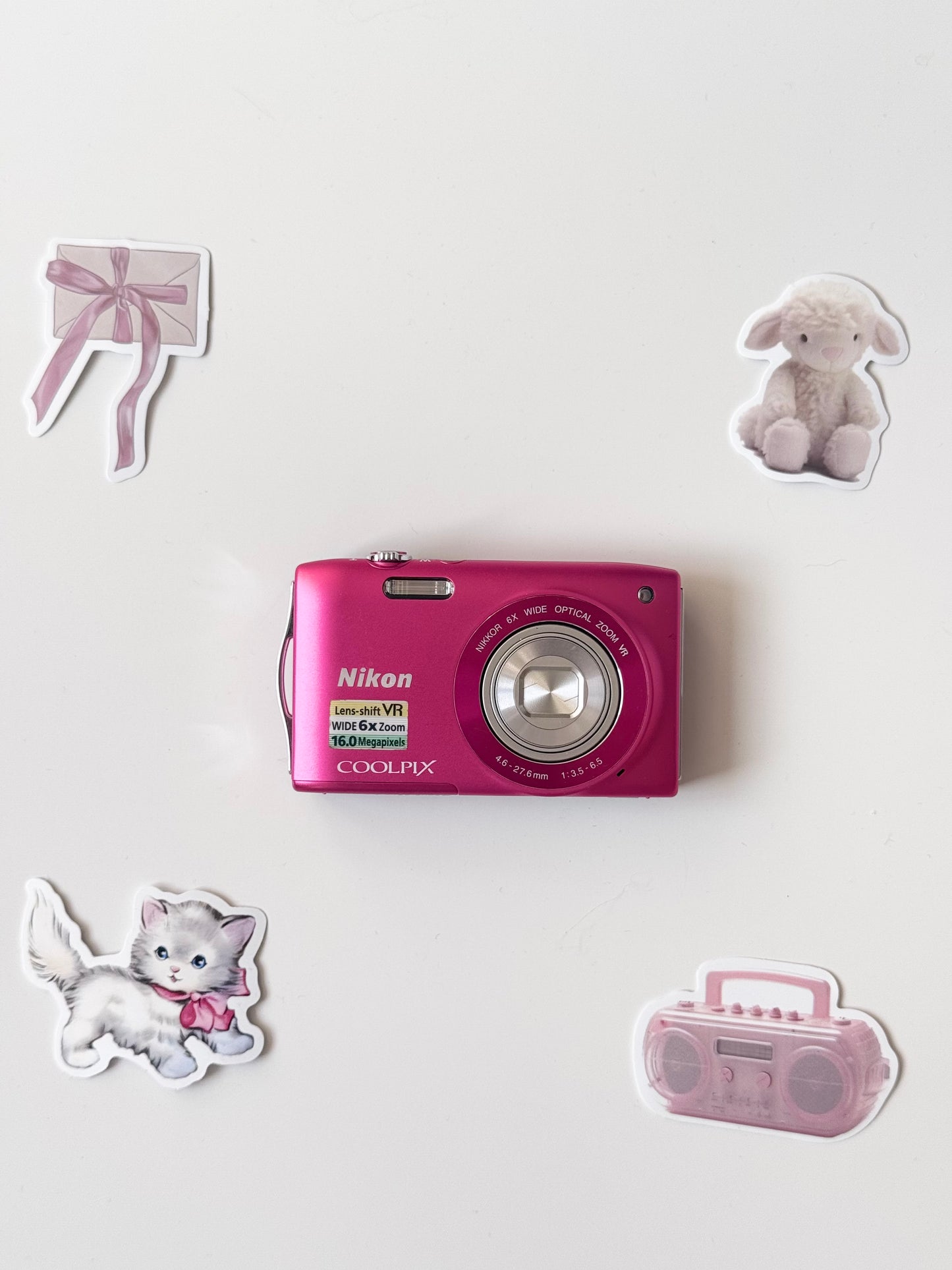 Nikon Coolpix S3300 16MP Digital Camera Purple