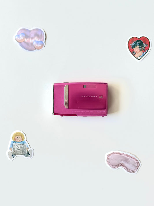 Fujifilm FinePix Z10fd 7.2MP Digital Camera Pink
