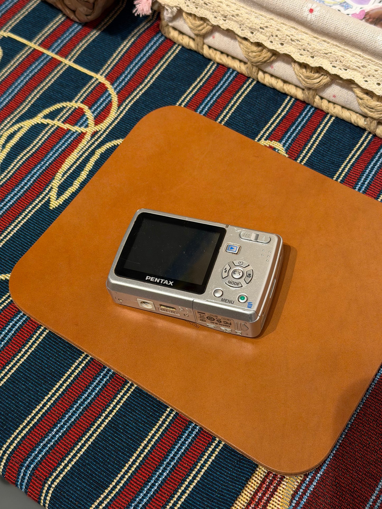 Pentax Optio E40 8.1MP Silver