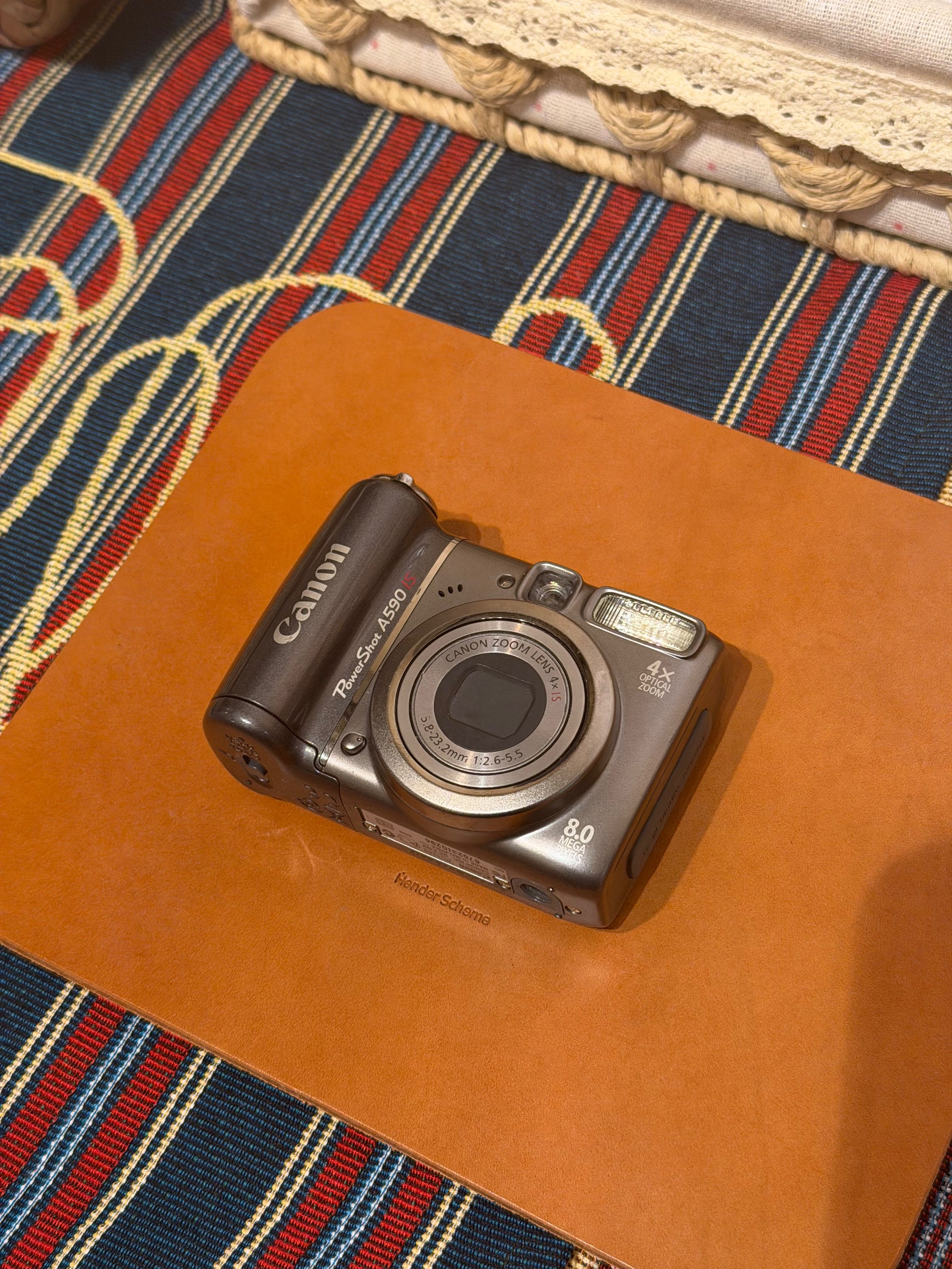 Canon PowerShot A590 IS 8MP Dark Gray – DaydayFilm