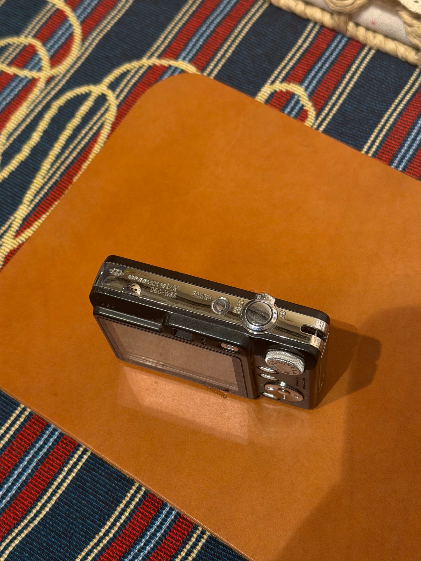 Sony Cyber‑shot DSC‑W55 7.2MP Black