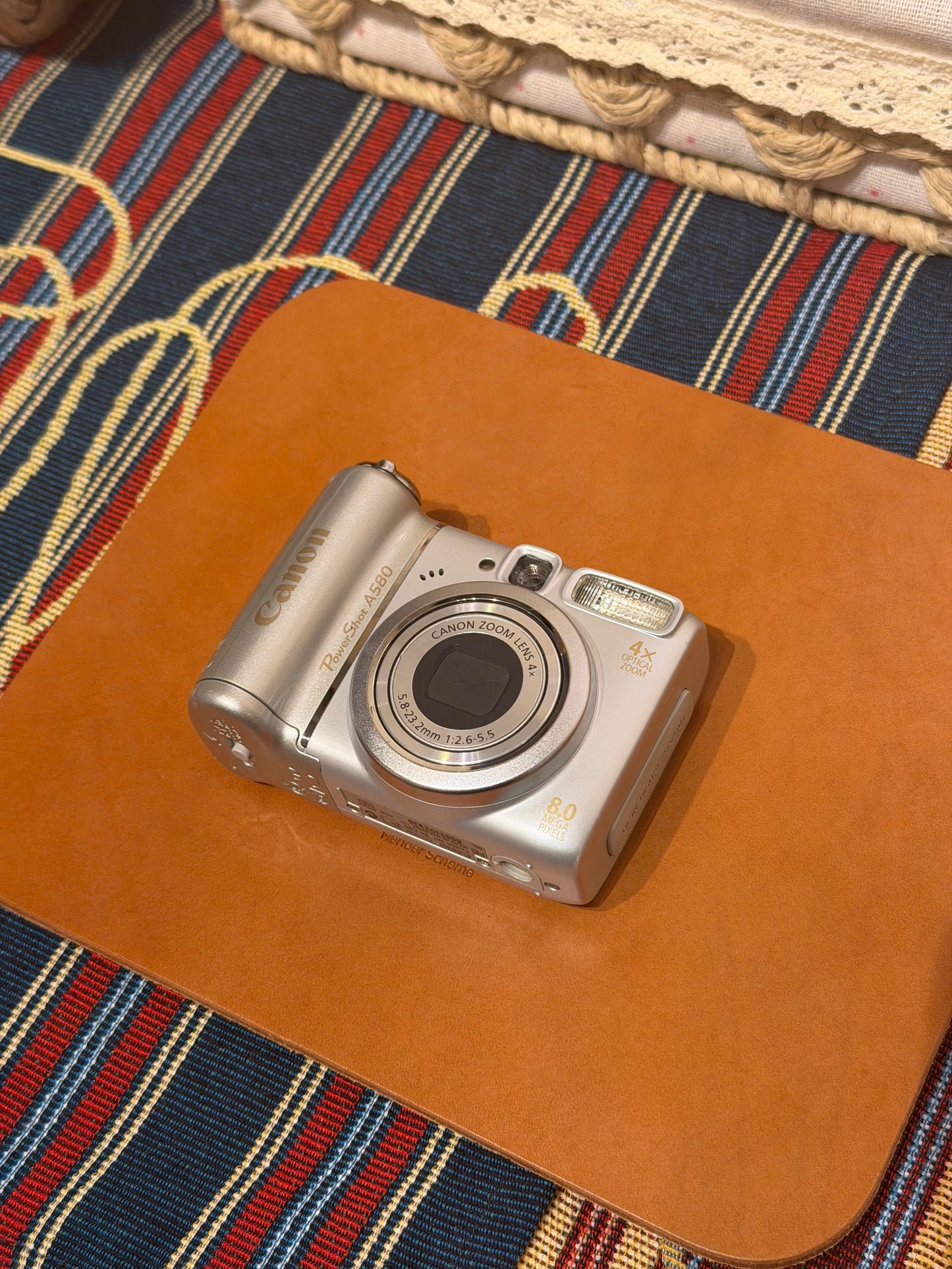 Canon PowerShot A580 8MP Silver