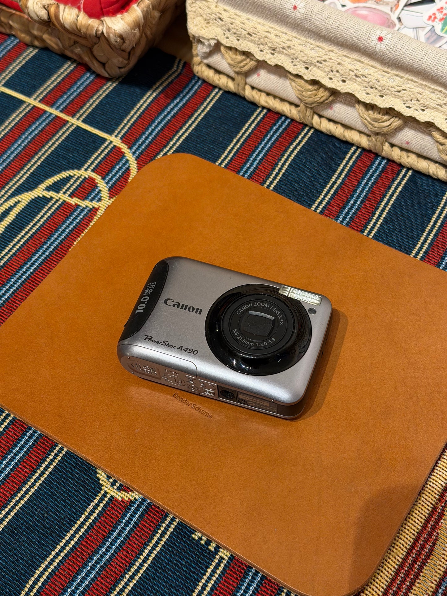 Canon PowerShot A490 10MP Gray