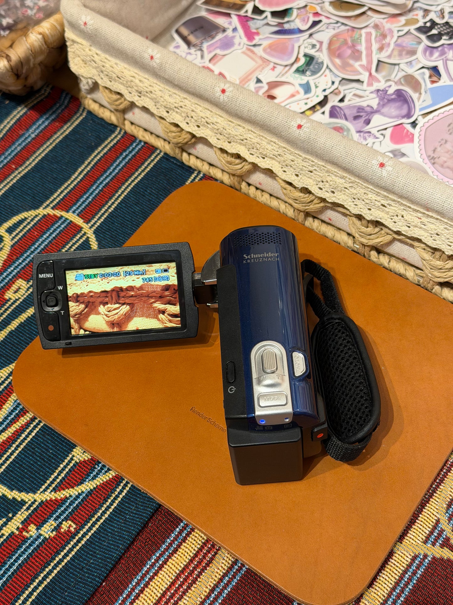 Samsung SMX‑F40LN Camcorder Blue