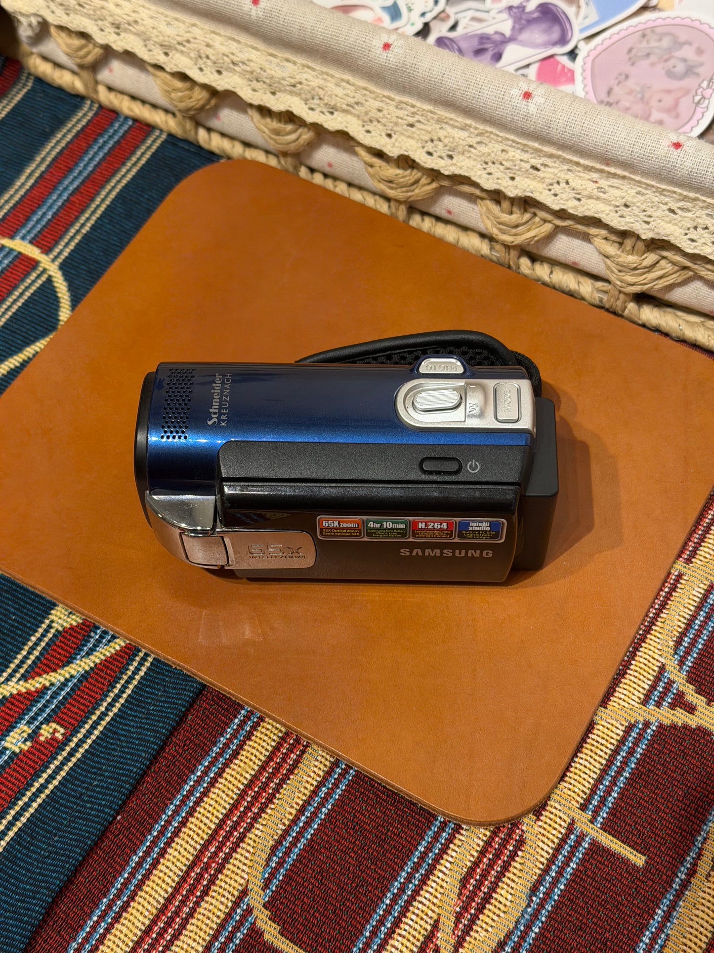 Samsung SMX‑F40LN Camcorder Blue