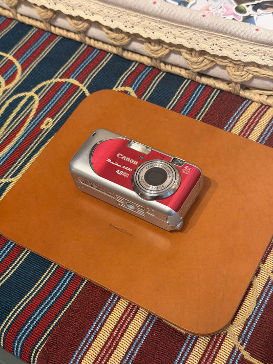 Canon PowerShot A430 4MP Red