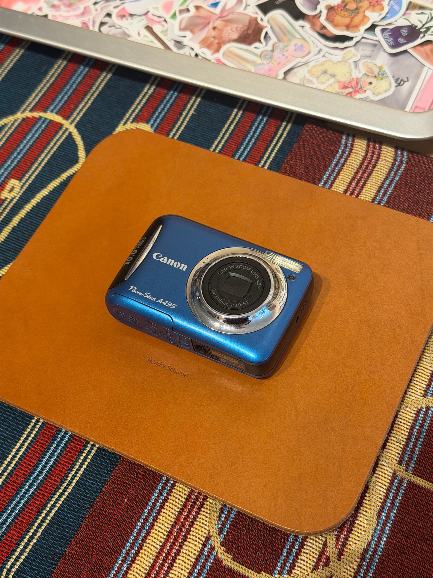 Canon PowerShot A495 10MP Blue