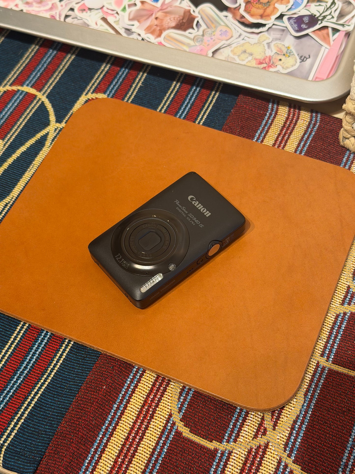 Canon PowerShot SD940 IS / Digital IXUS 120 IS 12.1MP Black