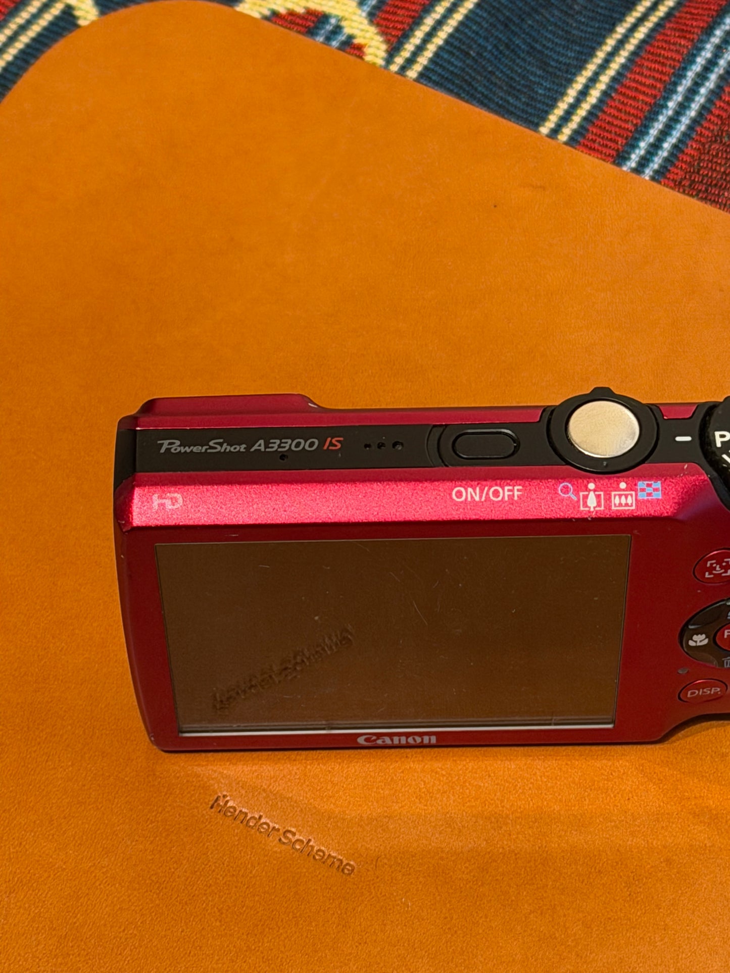 Canon PowerShot A3300 IS 16MP Red