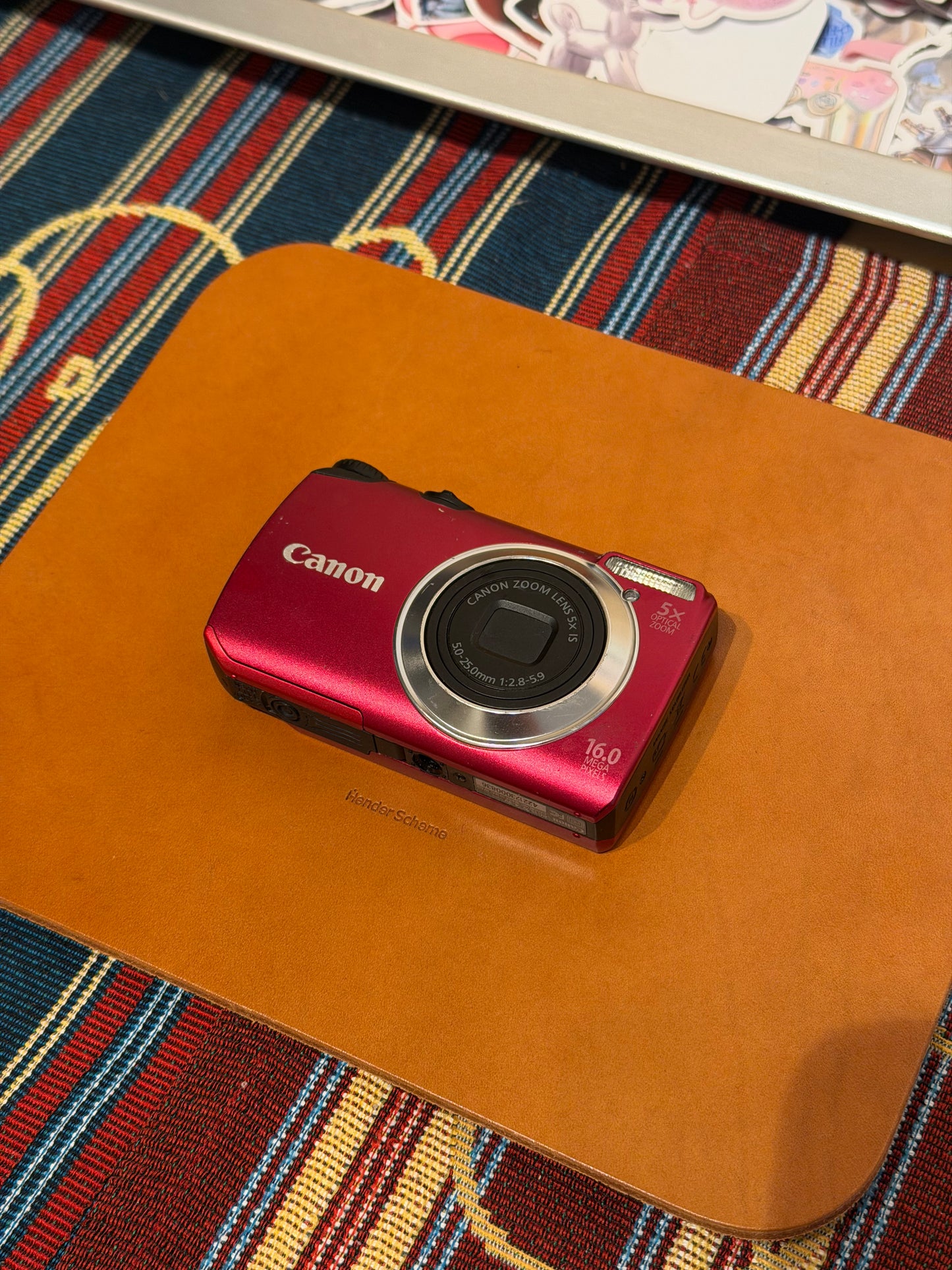 Canon PowerShot A3300 IS 16MP Red