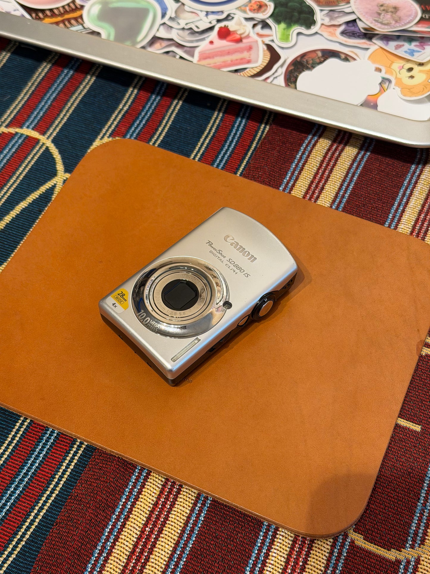 Canon PowerShot SD880 IS / Digital IXUS 870 IS 10MP Silver