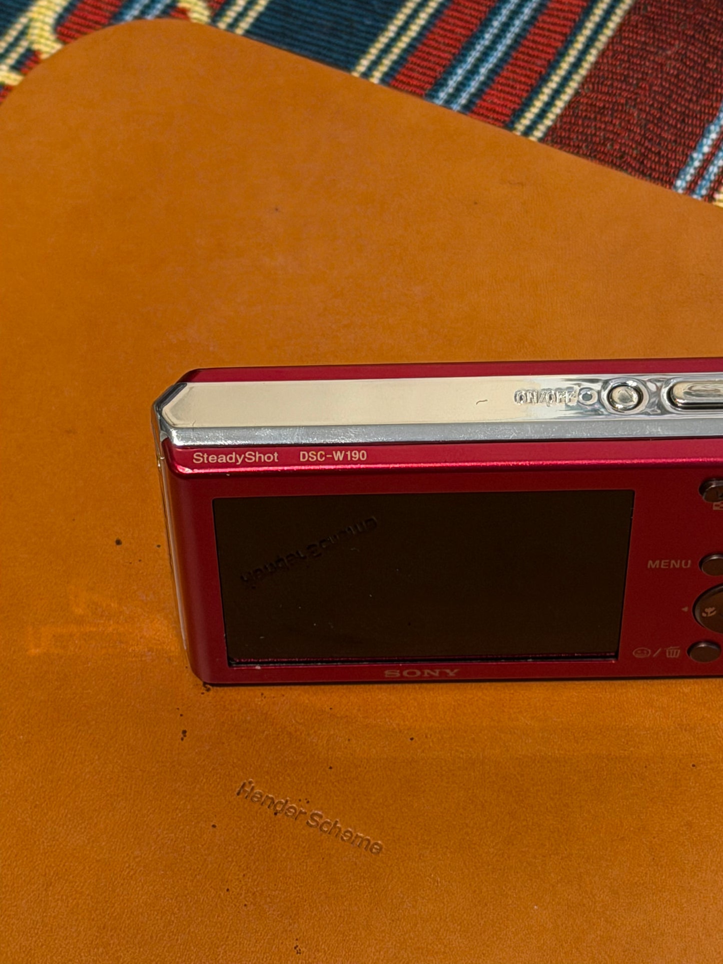 Sony Cyber-shot DSC-W190 12.1MP Red