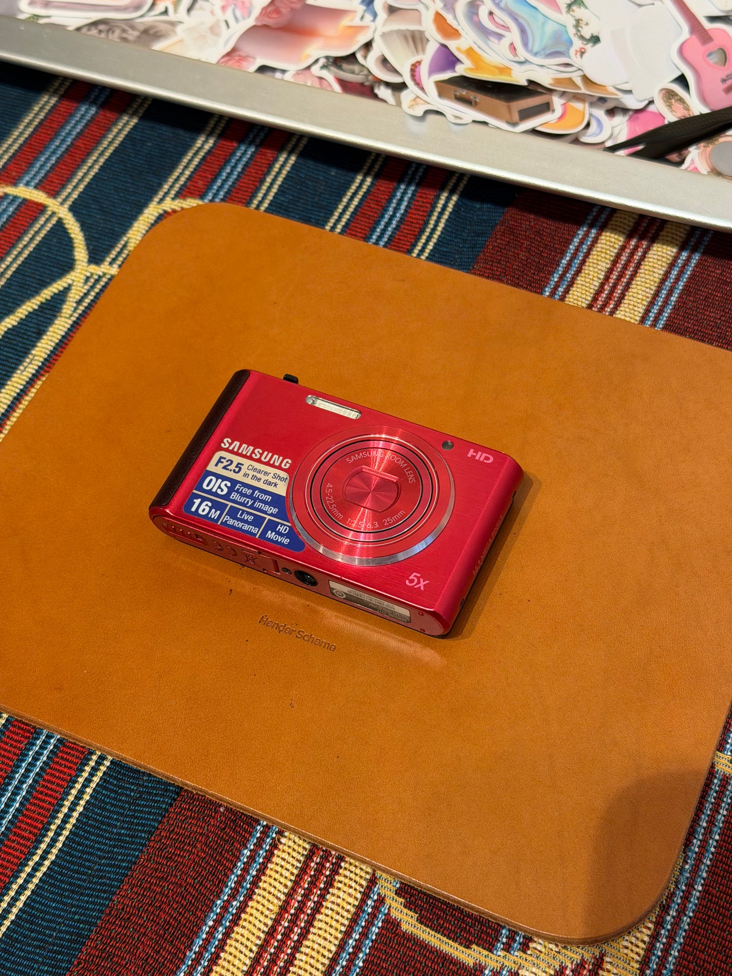 Samsung ST77 16.1MP Red