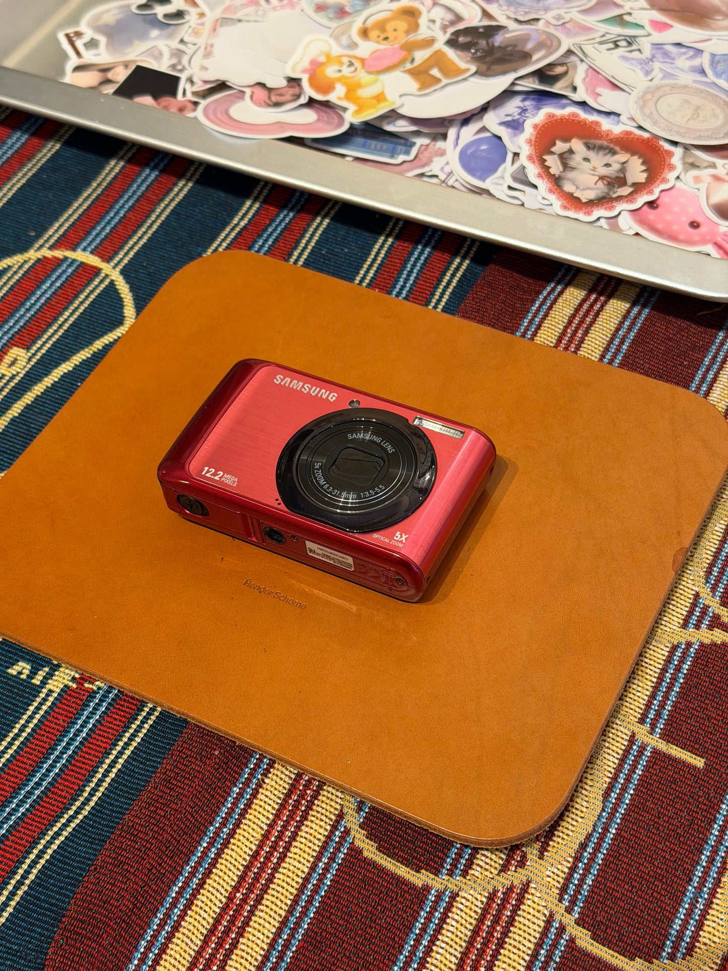 Samsung PL55 12.2MP Red