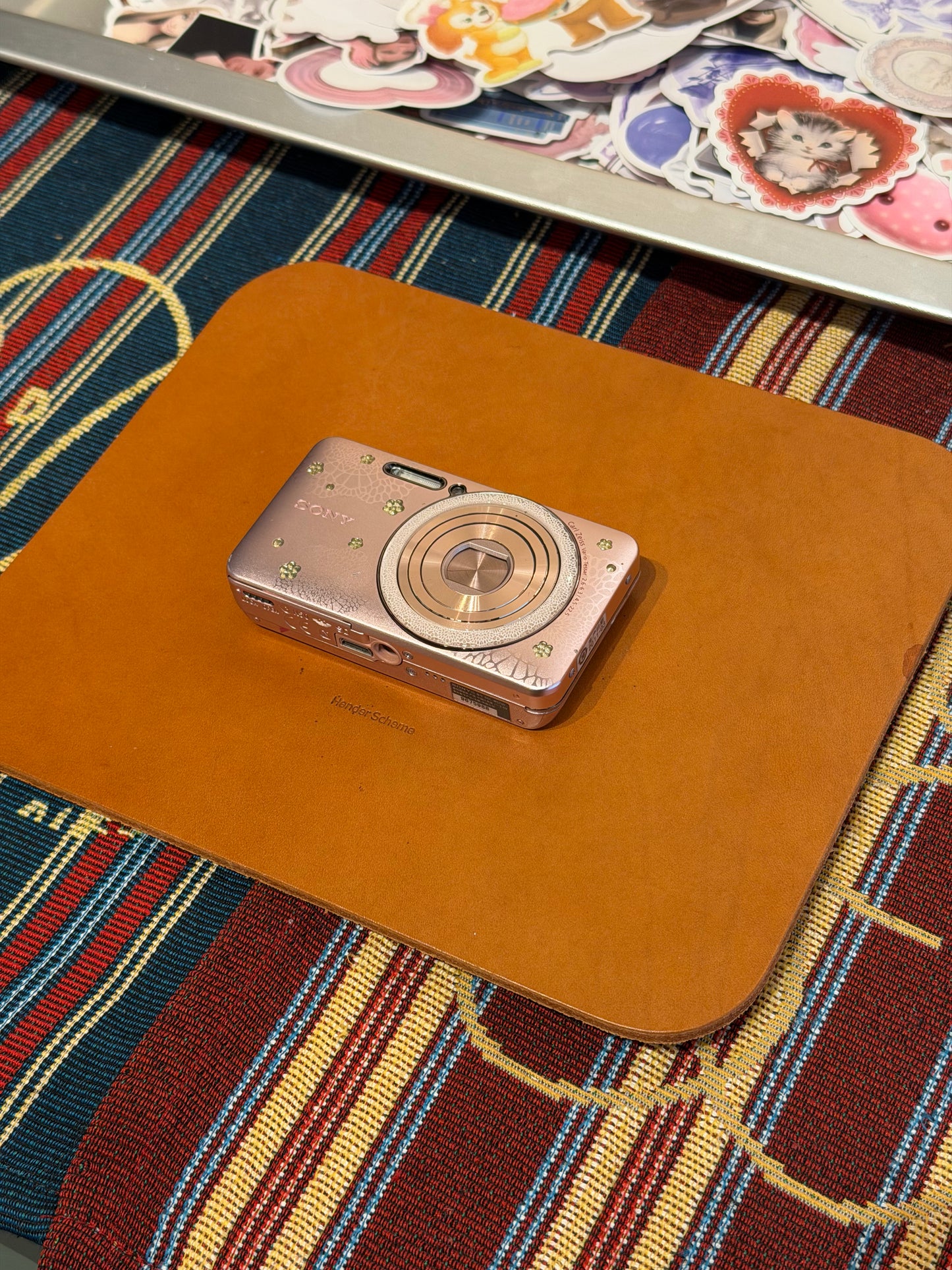 Sony Cyber-shot DSC-W570D 16.1MP Pink Lace Pattern Edition