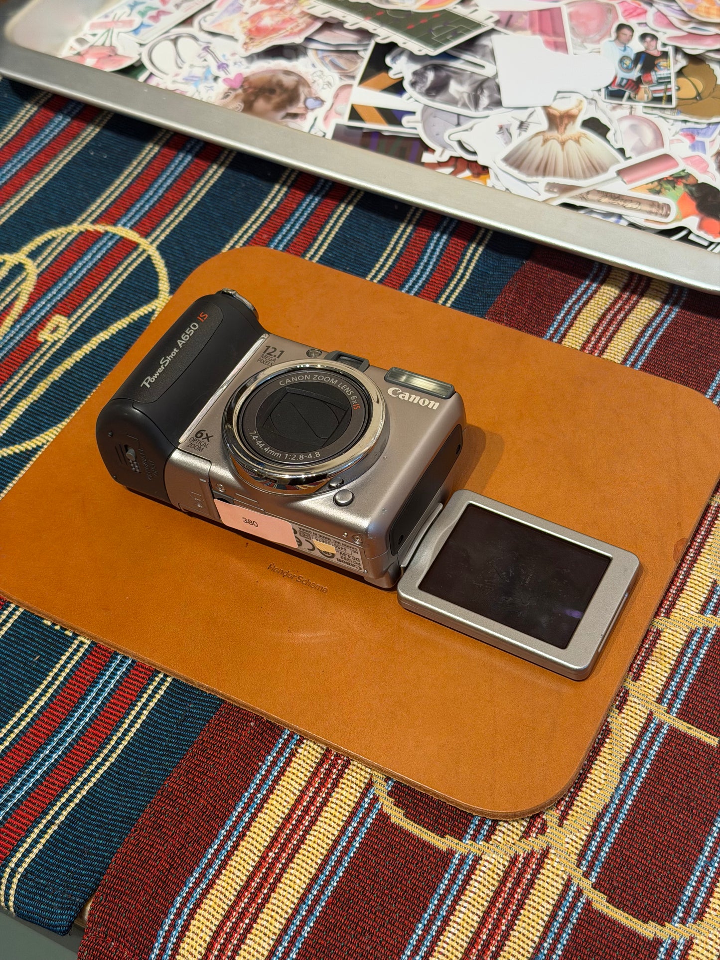 Canon PowerShot A650 IS 12.1MP Silver
