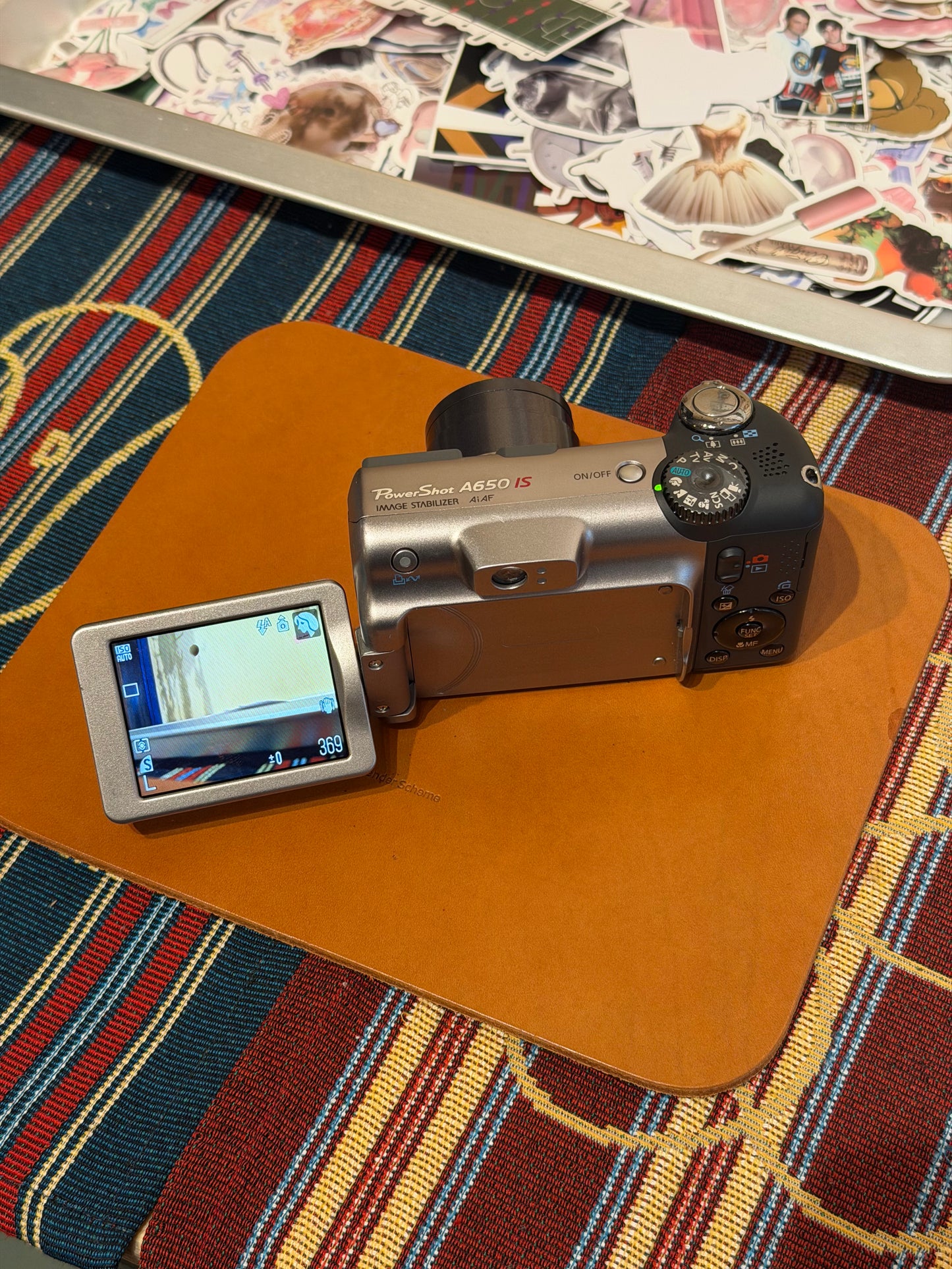 Canon PowerShot A650 IS 12.1MP Silver