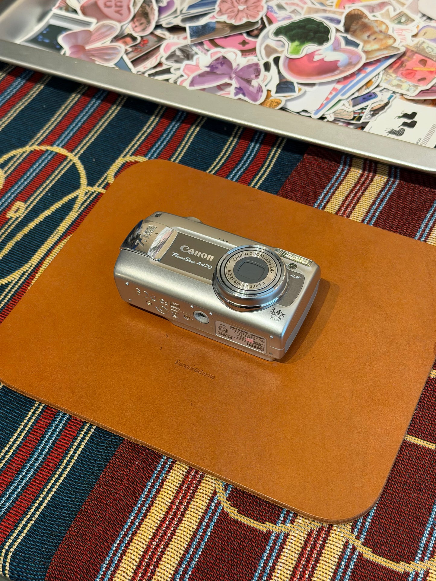 Canon PowerShot A470 7.1MP Silver