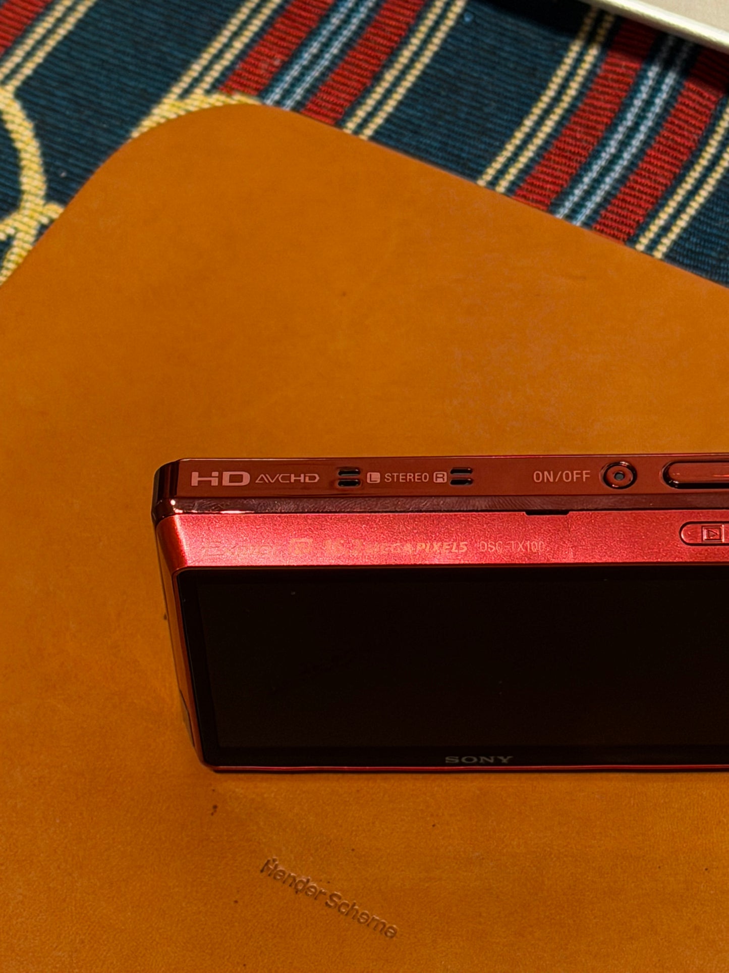 Sony Cyber-shot DSC-TX100V 16.2MP Red