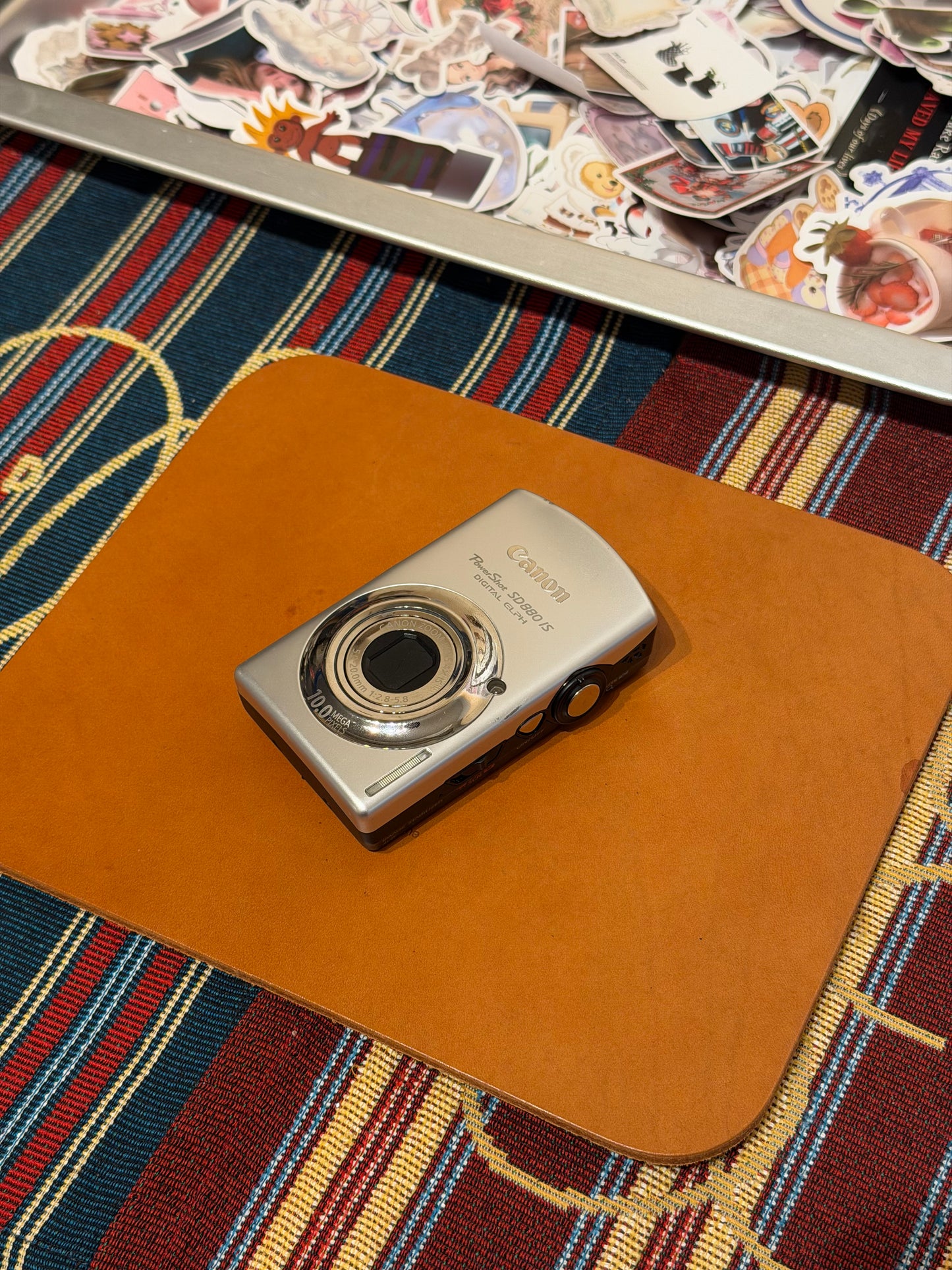 Canon PowerShot SD880 IS (Digital IXUS 870 IS / IXY Digital 920 IS) 10MP Silver