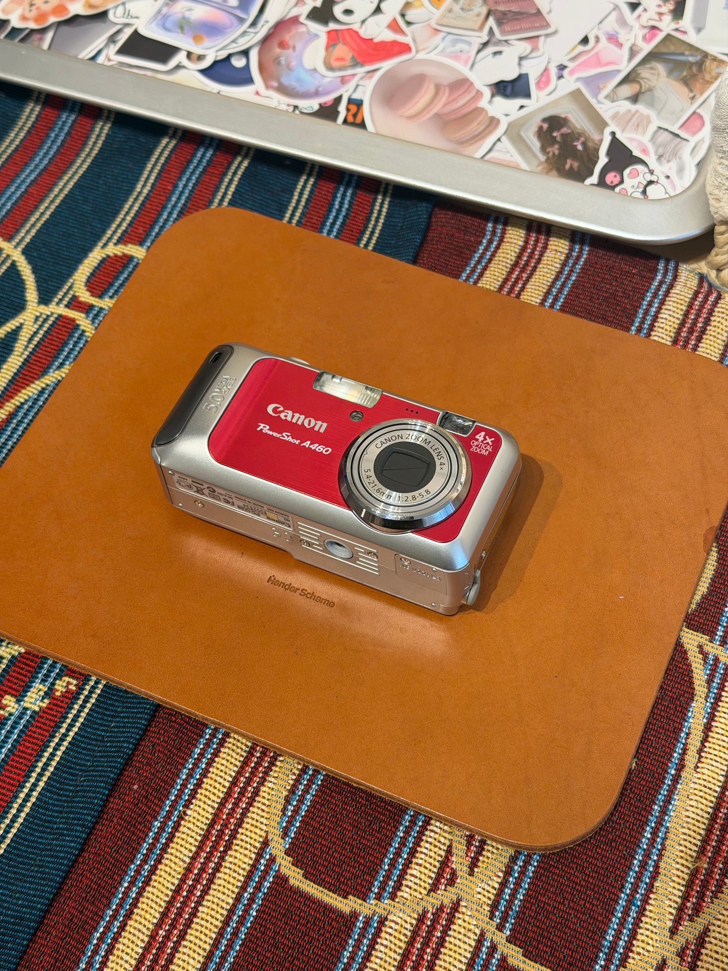 Canon PowerShot A460 5MP Pink