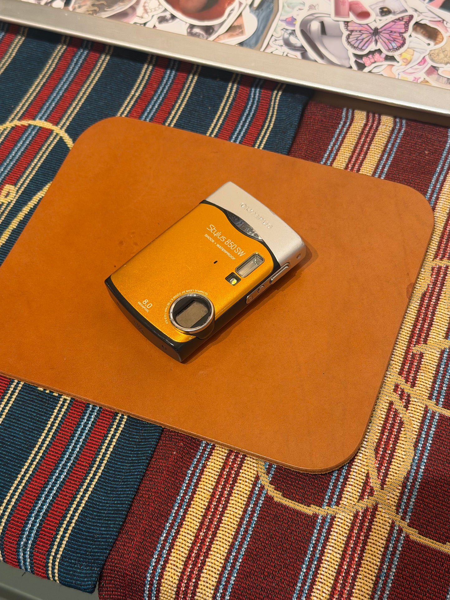 Olympus Stylus 850 SW 8MP Orange