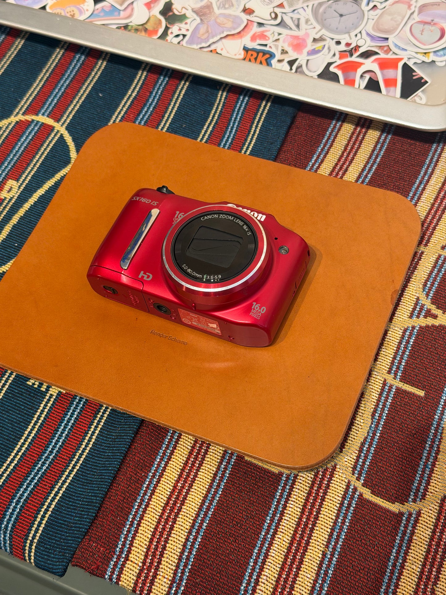 Canon PowerShot SX160 IS 16MP Red