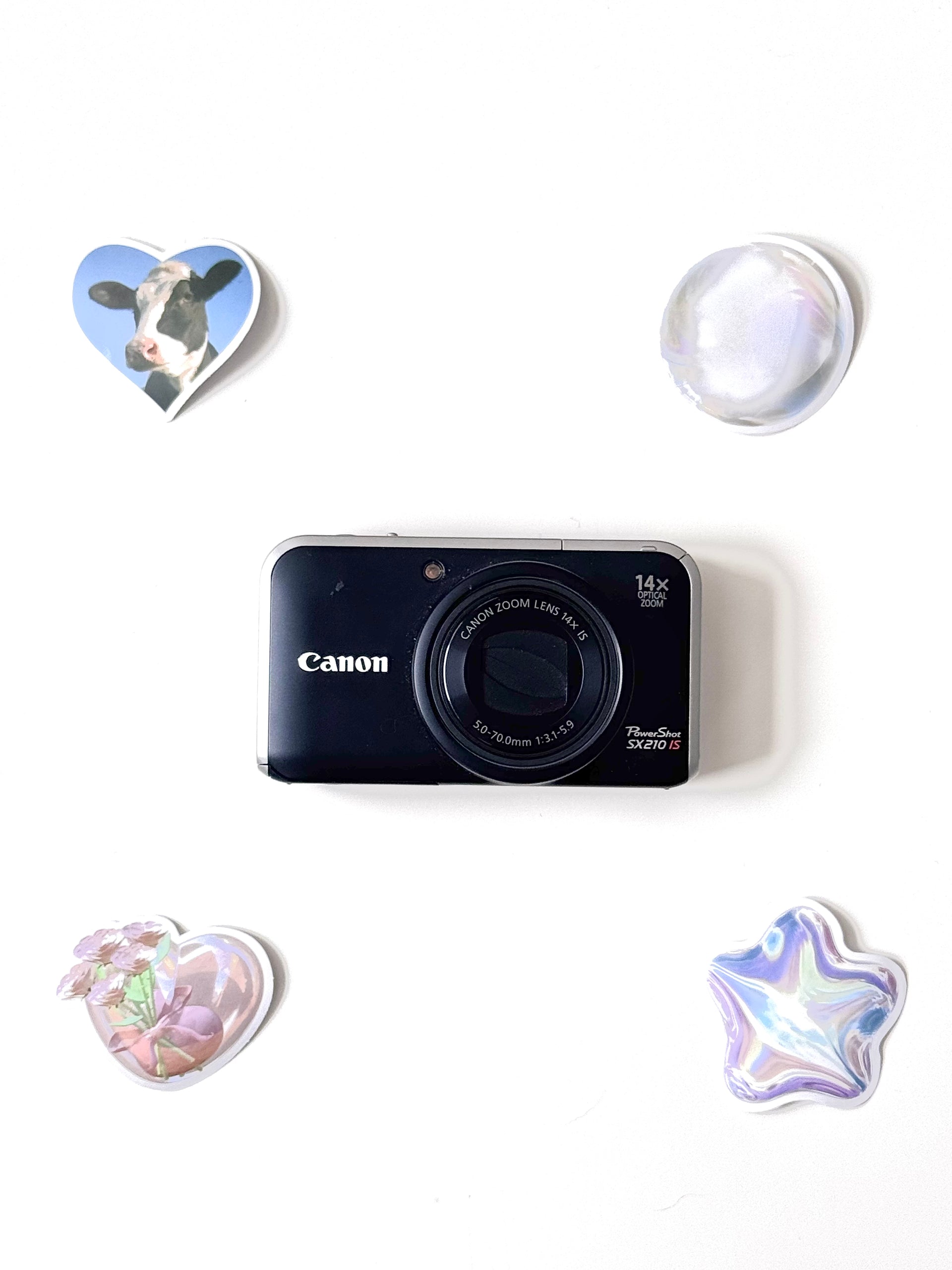 Canon PowerShot SX210 IS 14.1MP Digital Camera Black – DaydayFilm