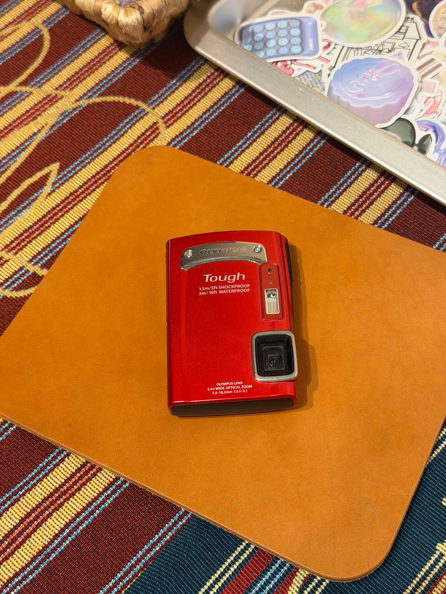 Olympus Tough TG-310 14MP Red